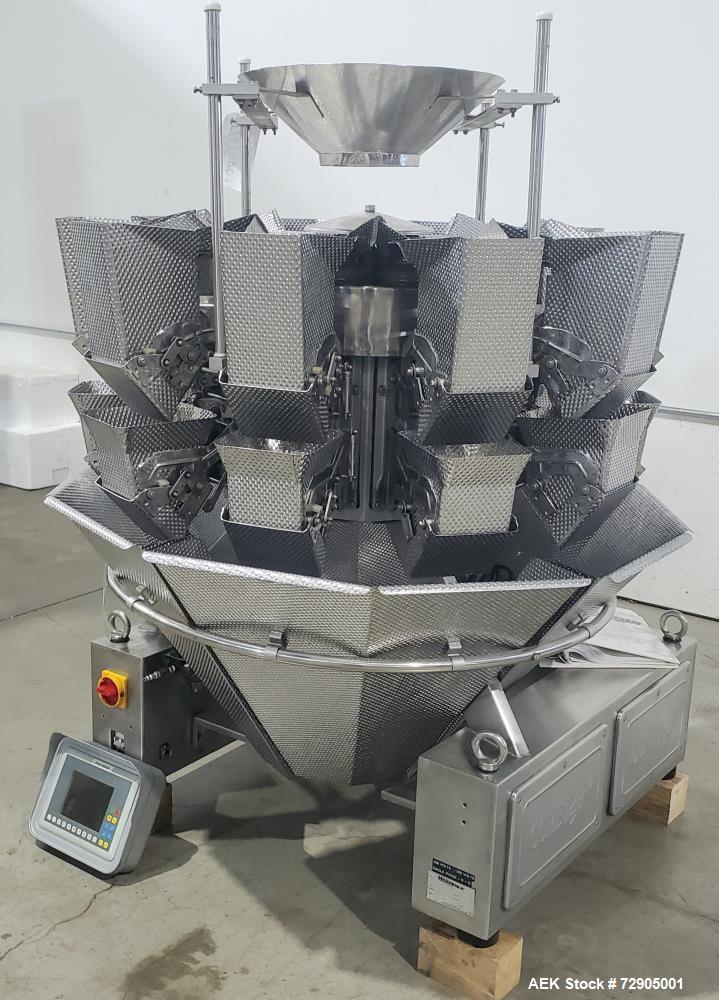 Used WeighPack 10H MBDIMP WD Dimpled Bucket Combination Scale – 10 Heads, 130 WPM